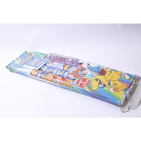 Digimon, Book Covers, Peel & Stick, 2000, Kittrich Corp, Series, Characters, - Picture 1 of 4